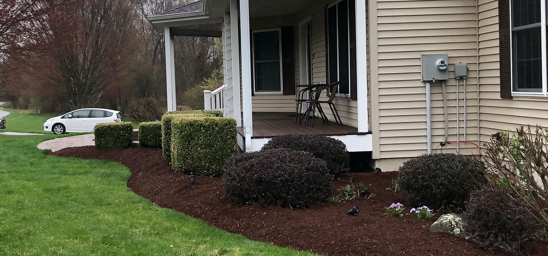 Garden design and planting